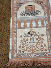Load image into Gallery viewer, Small children&#39;s Prayer Mat different colours and designs washable, Orange,grey fawn etc
