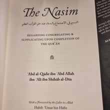 Load image into Gallery viewer, THE NASIM on congregating and supplicating uoon thr Completation of the Quran

