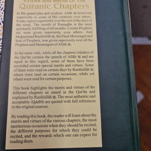 Virtues And Merits Of The Quranic Chapters