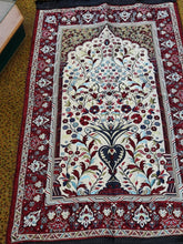 Load image into Gallery viewer, CHENILLE PRAYER Mat deluxe floral pattern
