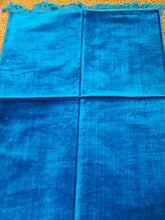 Load image into Gallery viewer, Blue velour good quality  Prayer mat Turkish
